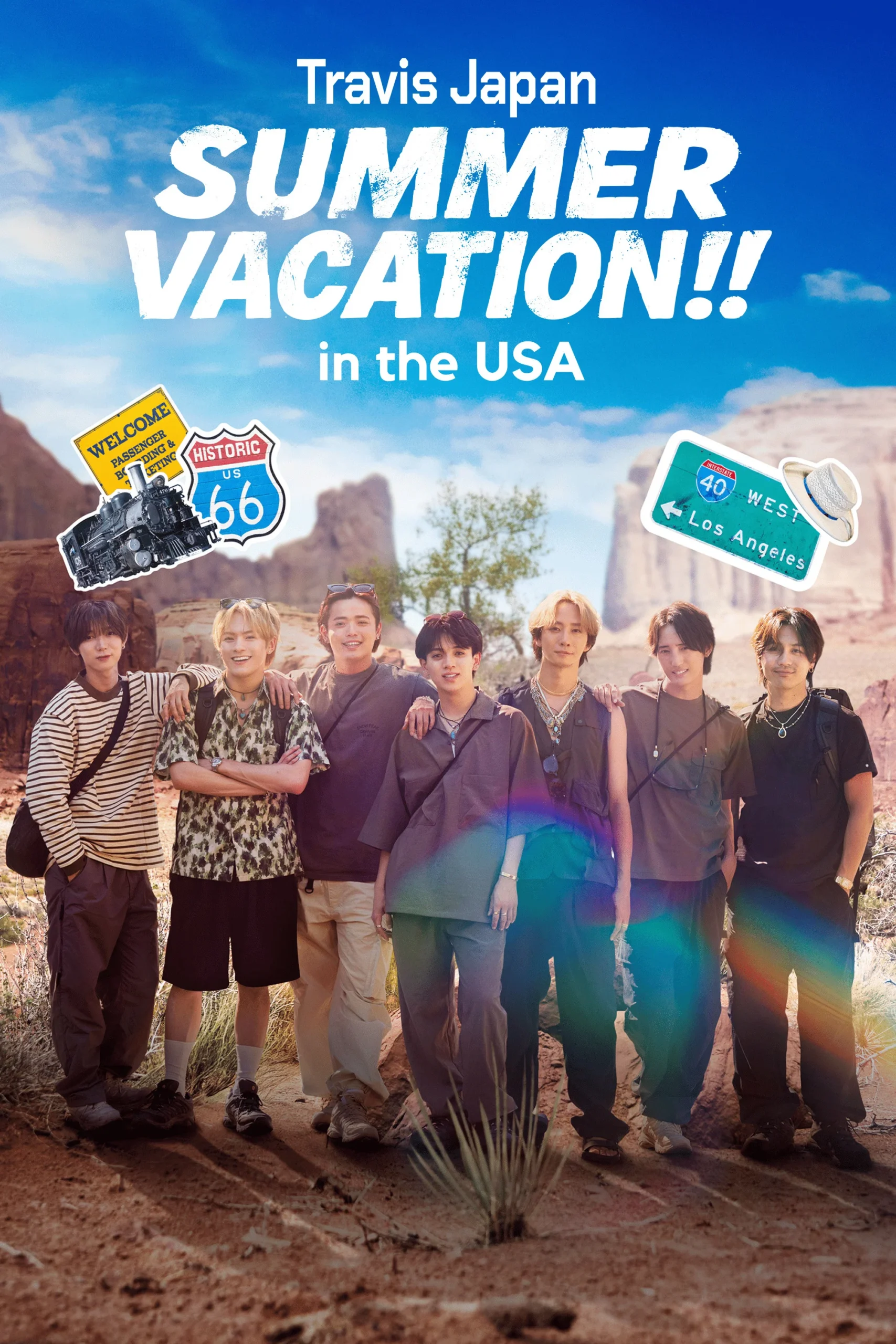 دانلود برنامه تلویزیونی ژاپنی تعطیلات تابستونی تراویس ژاپن در آمریکا 2026 Travis Japan Summer Vacation!! in the USA